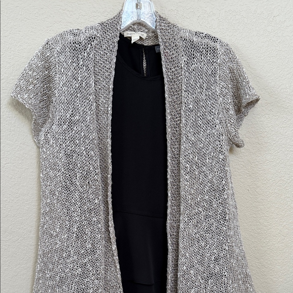 Eileen Fisher Open-Front Cardigan
